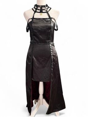 NWT Oasis Yor Forger Spy x Family Cosplay Dress Black Red Size Small